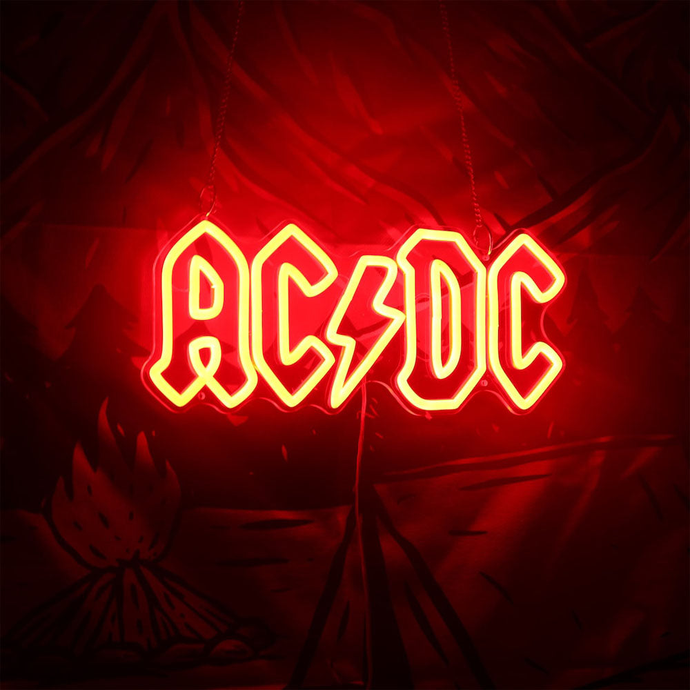 AC/DC - Letrero de neón LED