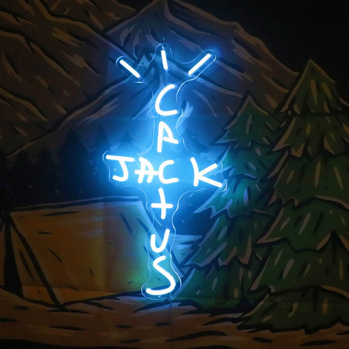 Logotipo de Cactus Jack - Letrero de neón LED