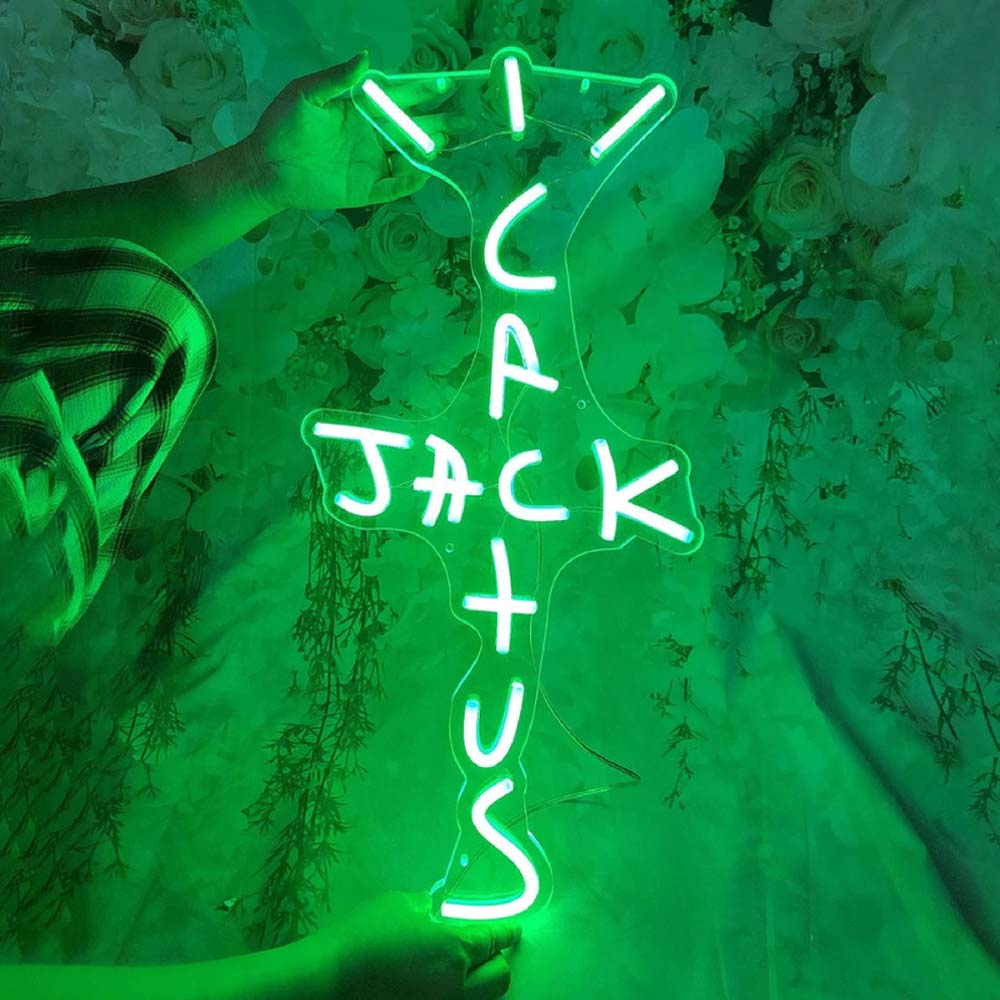Cactus Jack Logo – LED-Neonschild