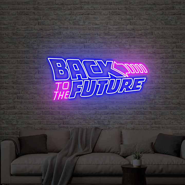 Back To The Future - LED Neon Sign