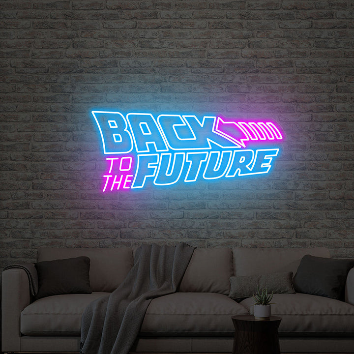 Back To The Future - LED Neon Sign