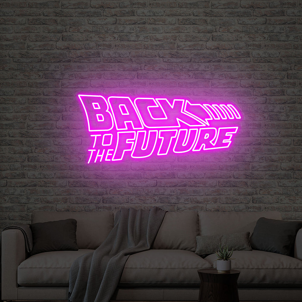 Back To The Future - LED Neon Sign