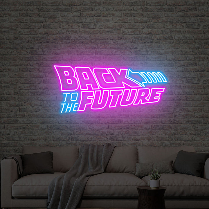 Back To The Future - LED Neon Sign