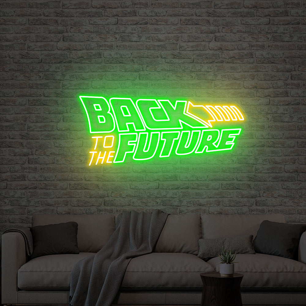 Back To The Future - LED Neon Sign