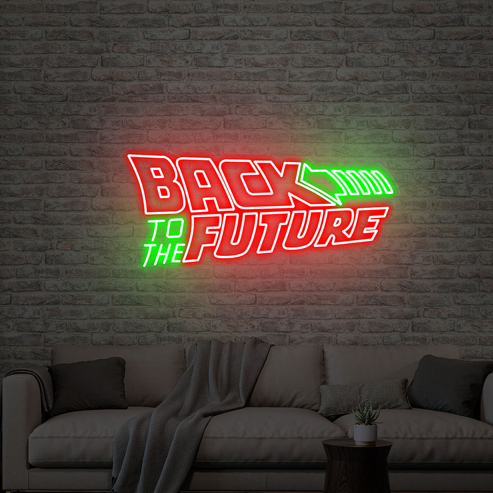 Back To The Future - LED Neon Sign