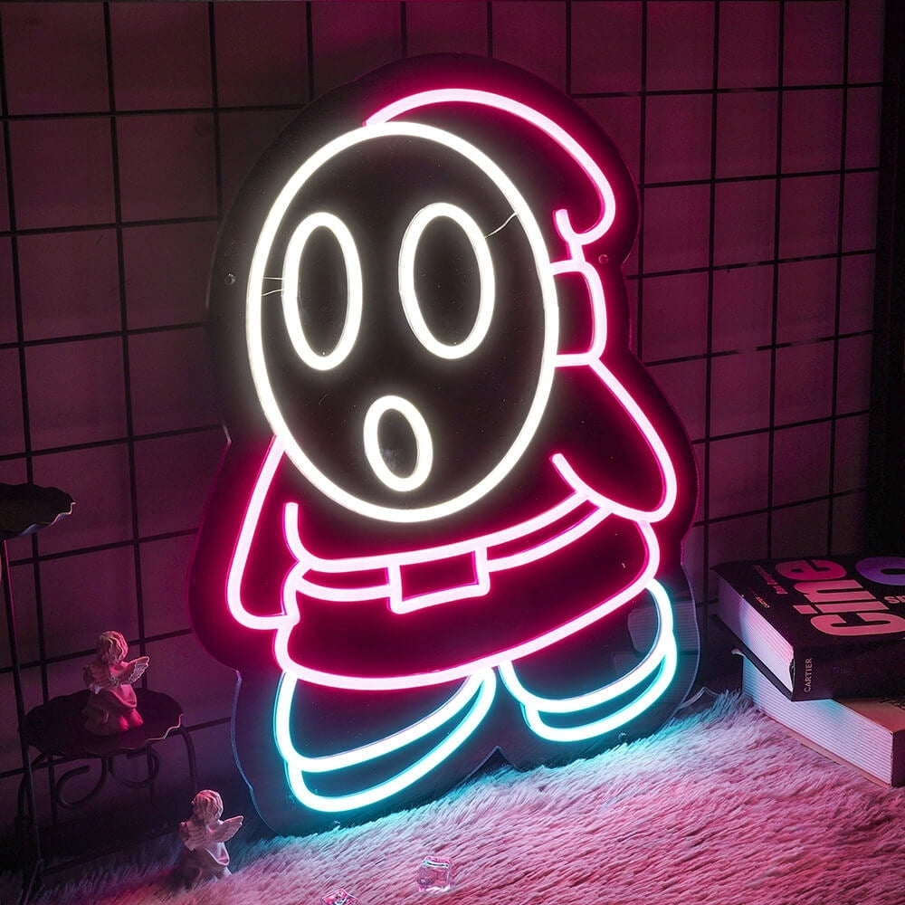 Shy Guy - LED Neon Sign