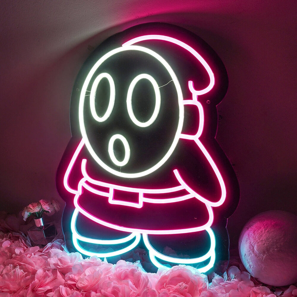 Shy Guy - LED Neon Sign