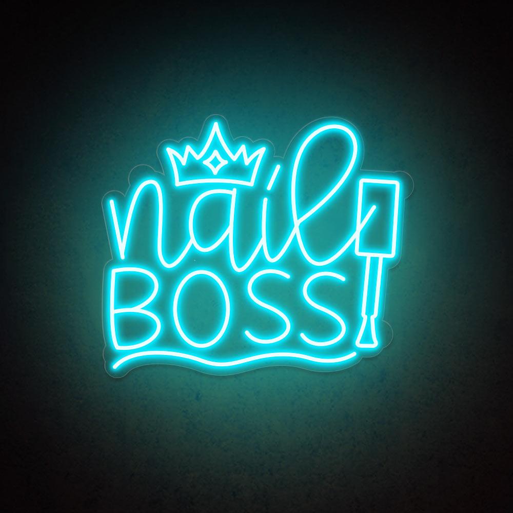 Nail Boss - LED Neon Sign