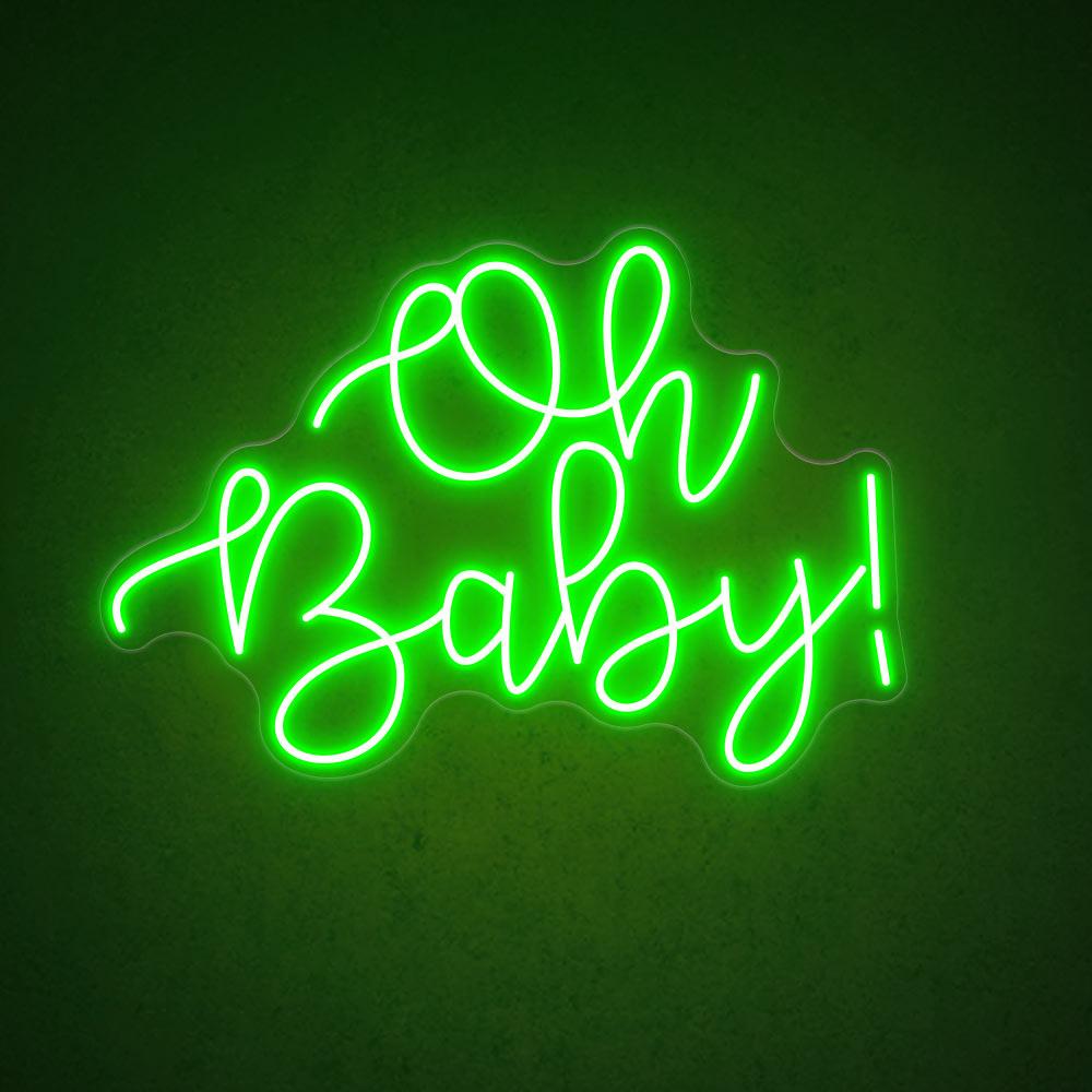 Oh Baby - LED Neon Sign