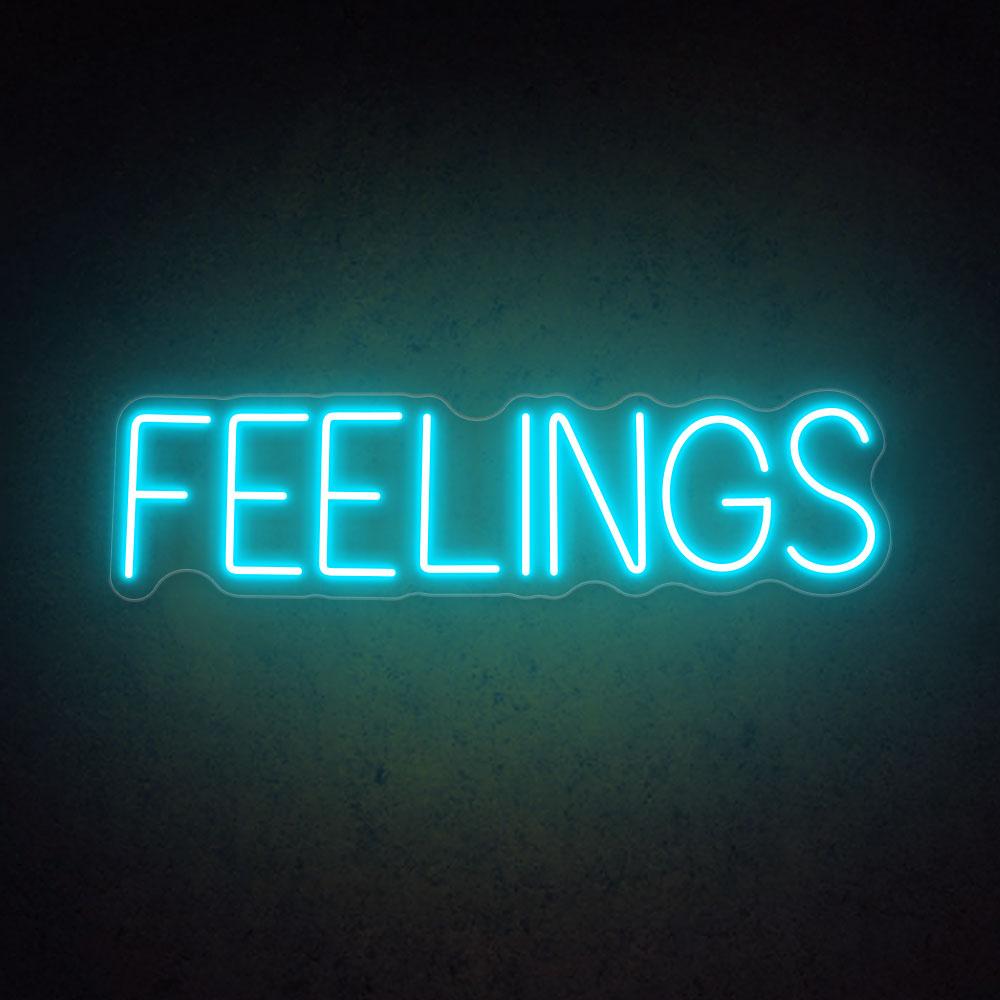 Feelings - LED Neon Sign