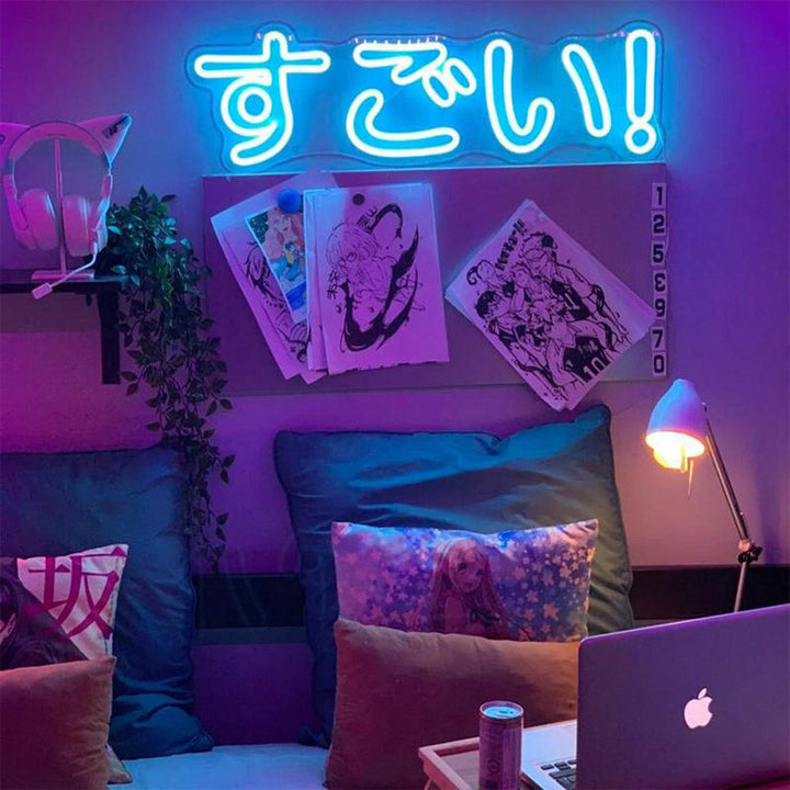 Cute Japanese すごい - LED Neon Sign