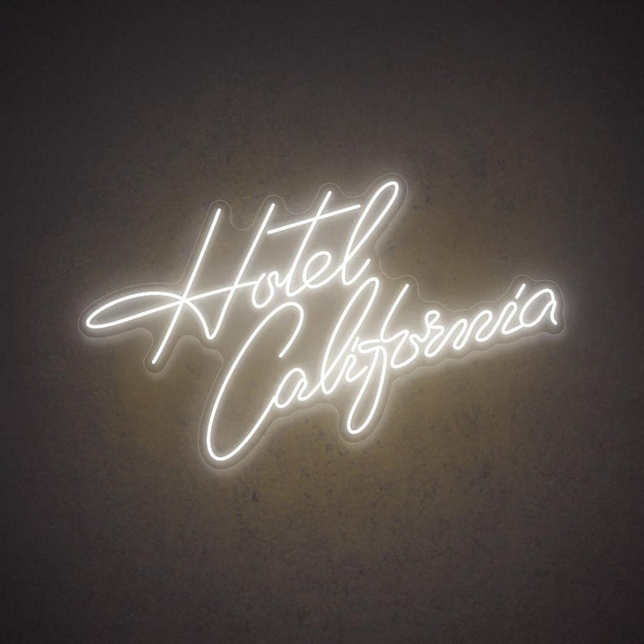 Hotel California - LED Neon Sign