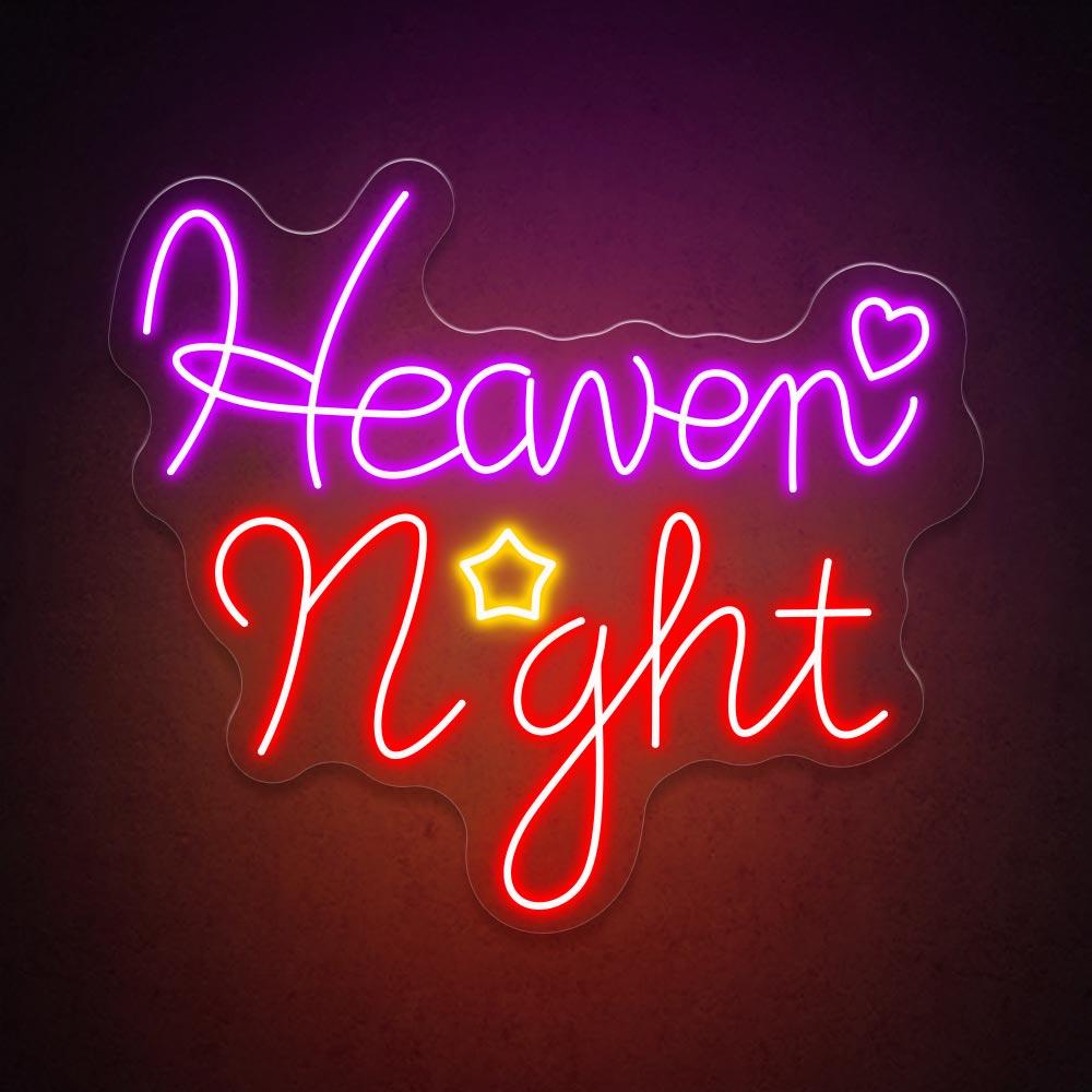 Heaven Night - LED Neon Sign