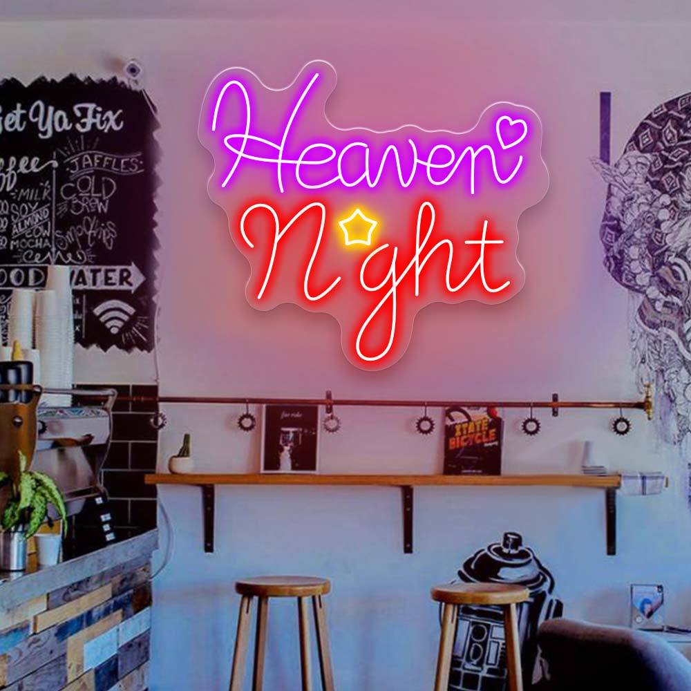 Heaven Night - LED Neon Sign