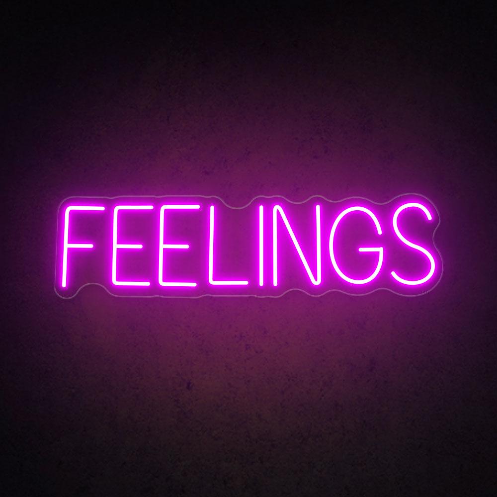 Feelings - LED Neon Sign