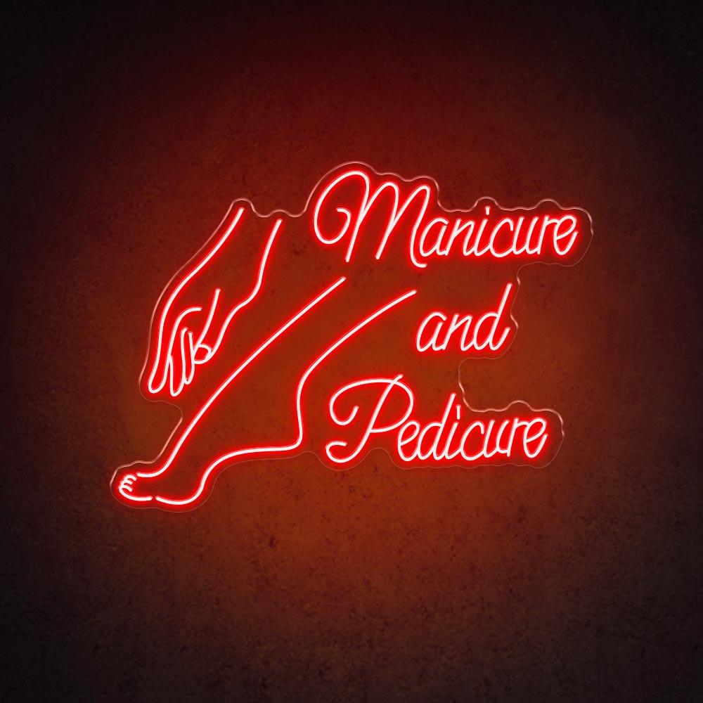 Manicure And Pedicure - LED Neon Sign