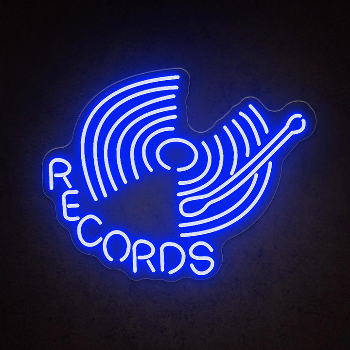 Records - LED Neon Sign