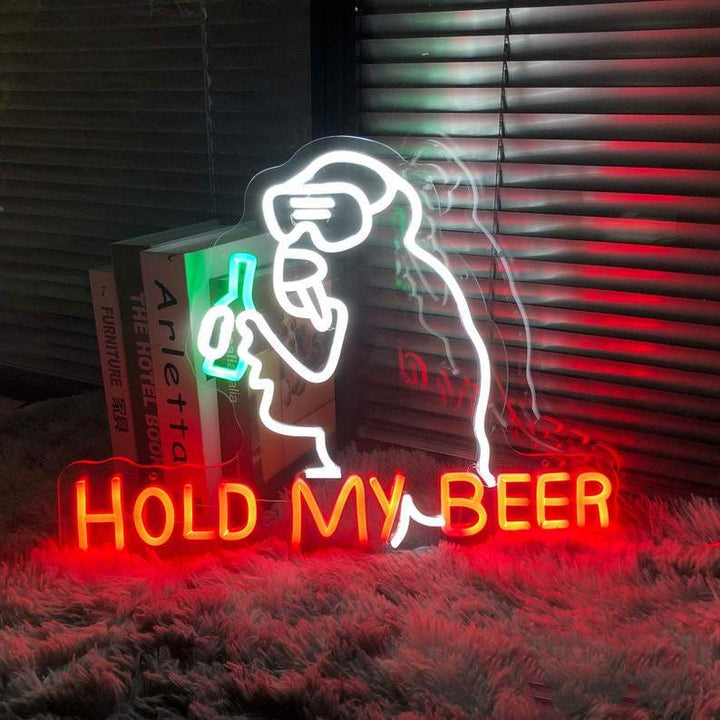Hold My Beer – LED-Neonschild