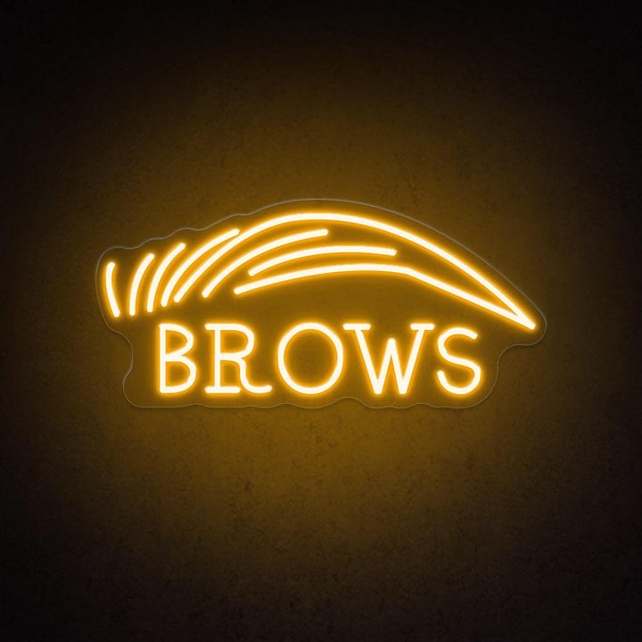 Brows - LED Neon Sign