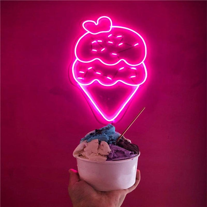 Ice Cream - LED Neon Sign