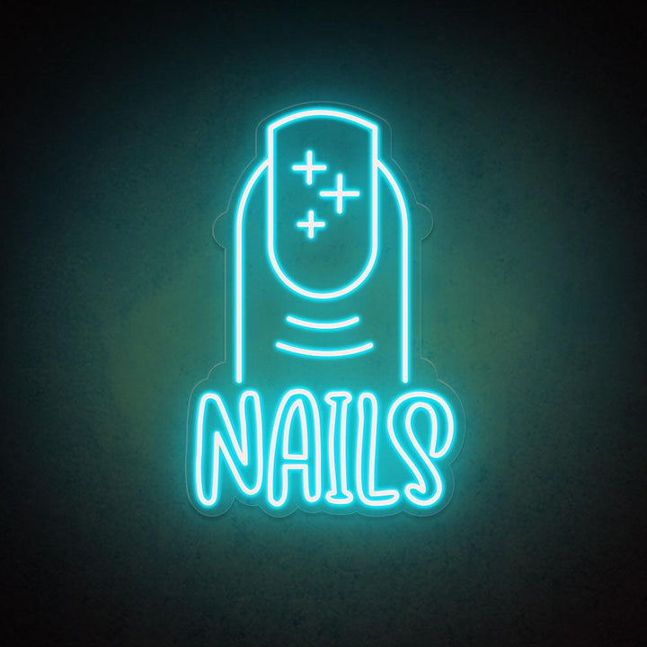 Nails - LED Neon Sign