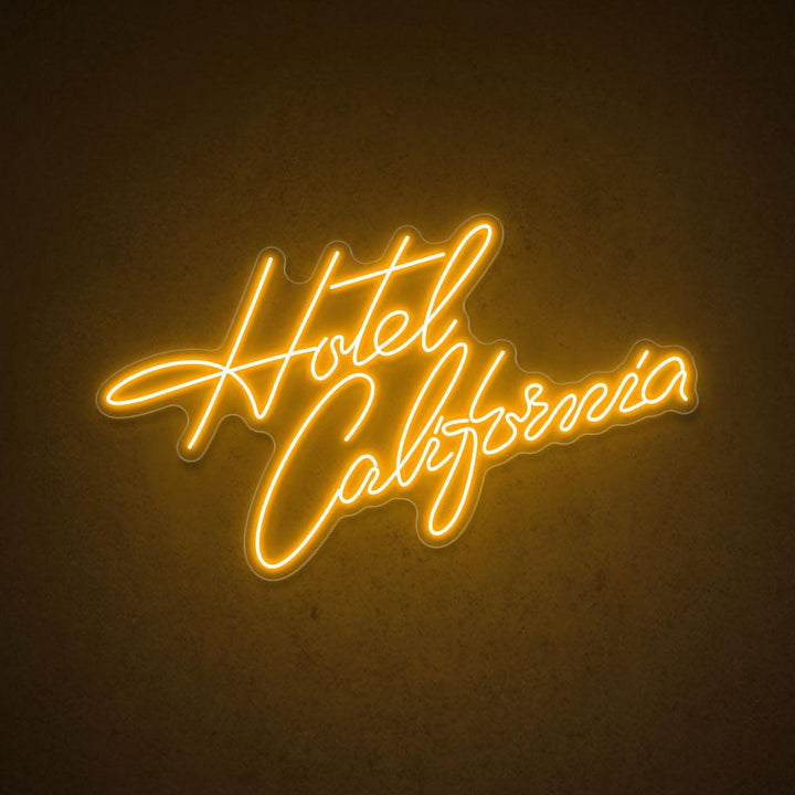 Hotel California - LED Neon Sign