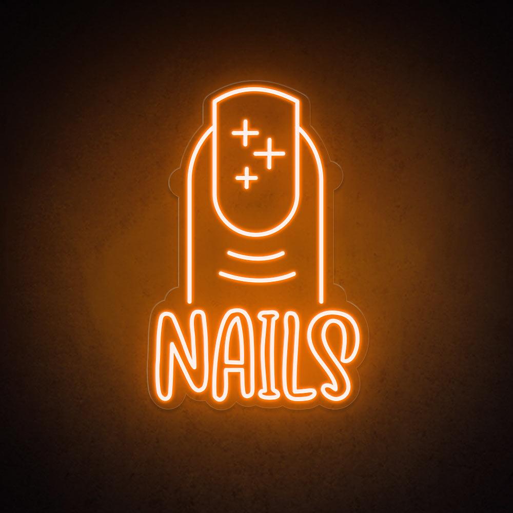 Nails - LED Neon Sign