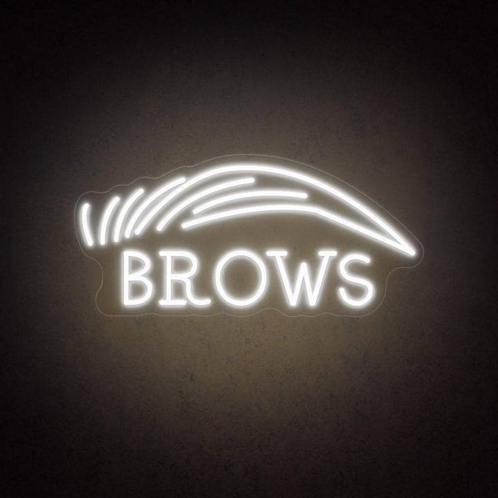 Brows - LED Neon Sign