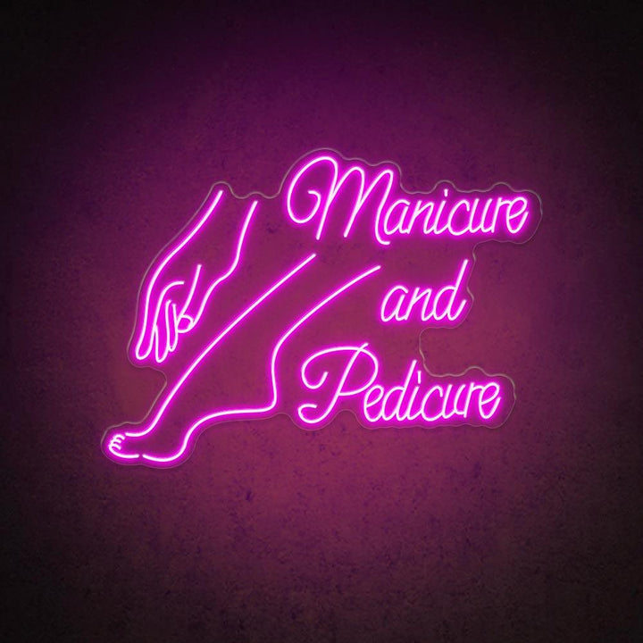 Manicure And Pedicure - LED Neon Sign