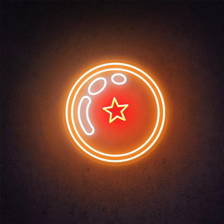 One Star Dragon Ball - LED Neon Sign