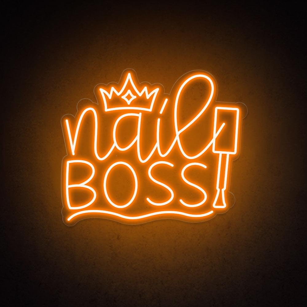 Nail Boss - LED Neon Sign