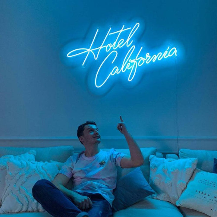 Hotel California - LED Neon Sign