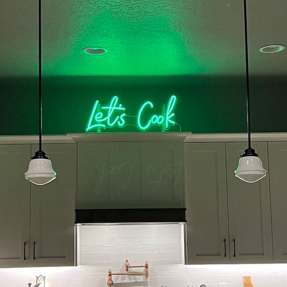 Lass uns kochen – LED-Neonschild