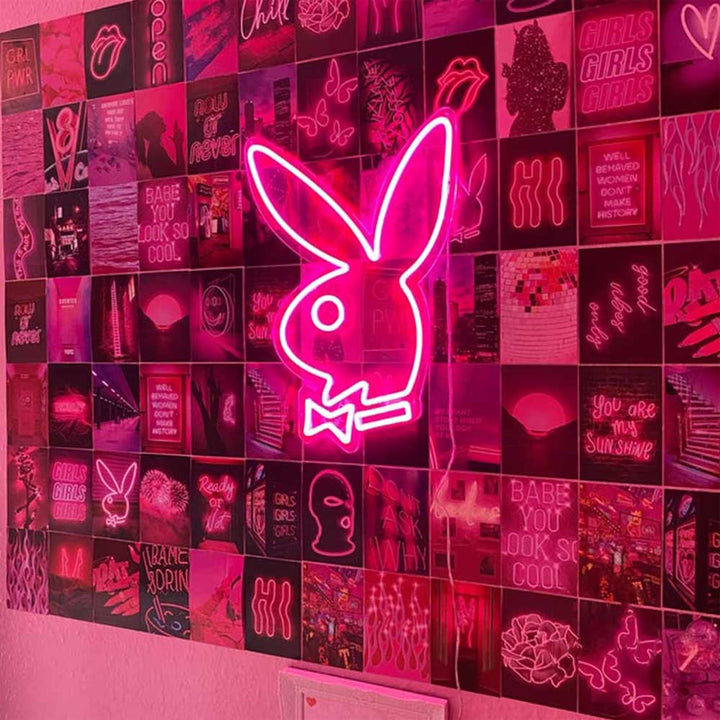 Playboy-Logo – LED-Neonschild