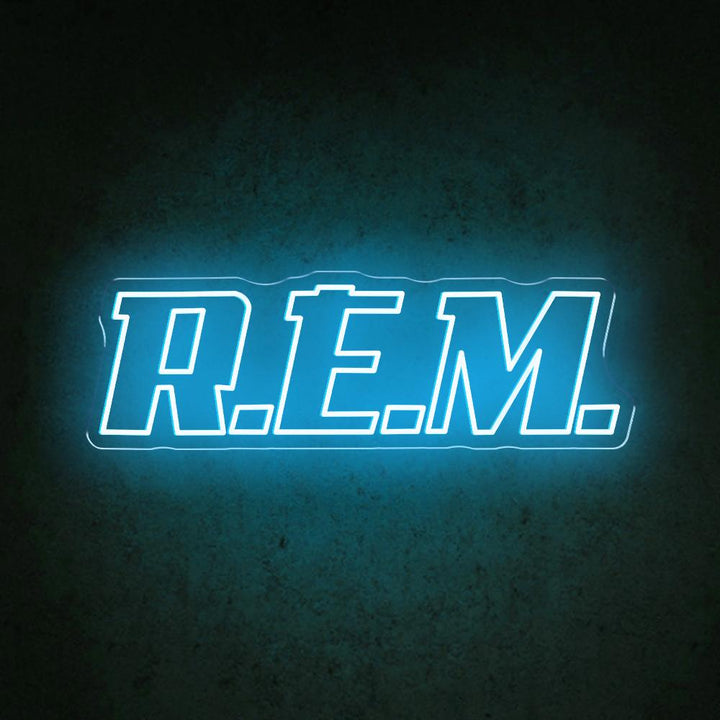 R.E.M. - LED Neon Sign