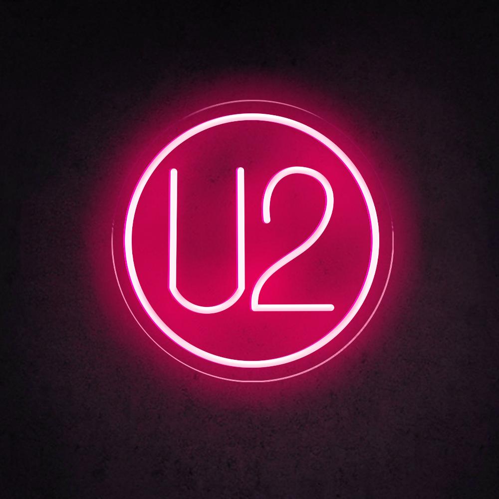 U2 - LED Neon Sign