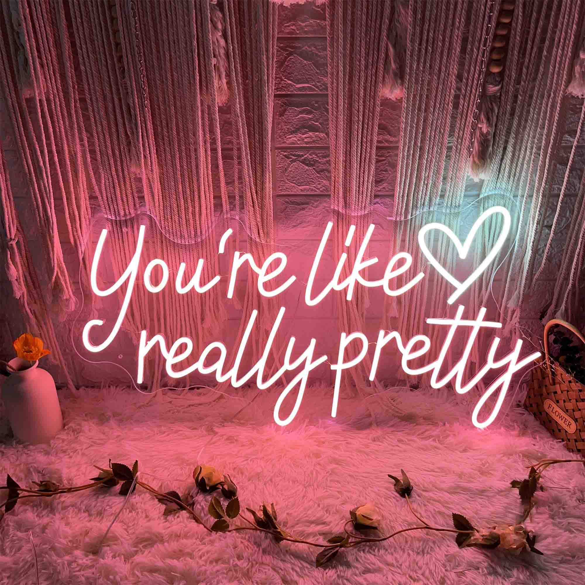 You're Like Really Pretty | Salon Neon Sign | Neonoen