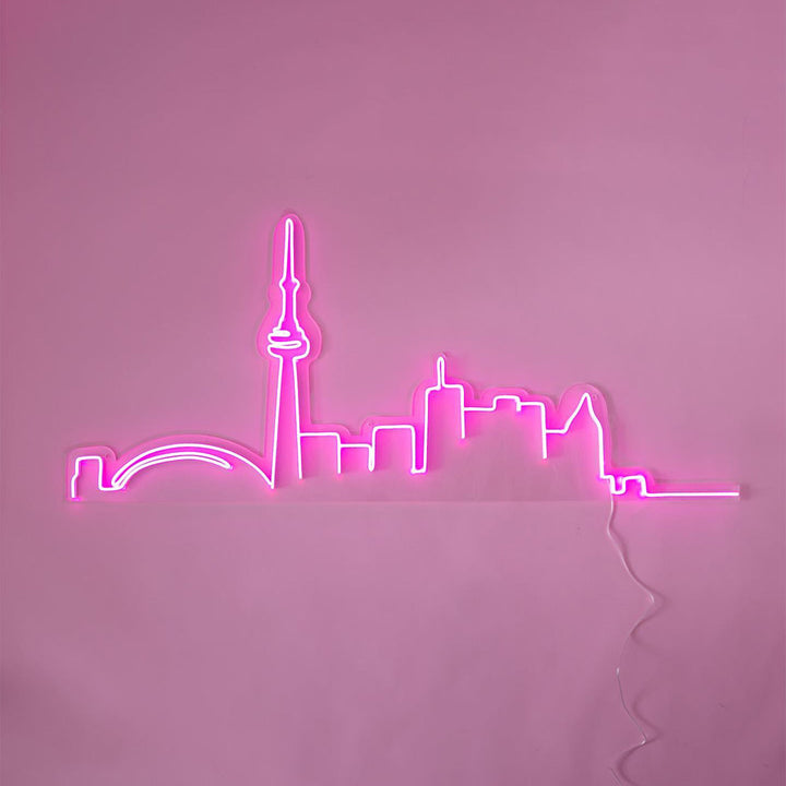 Toronto City Skyline – LED-Neonschild